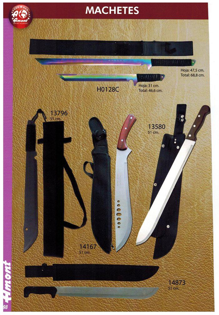 MACHETES Amont cuchillos tacticos y caza tacticos, H0128C