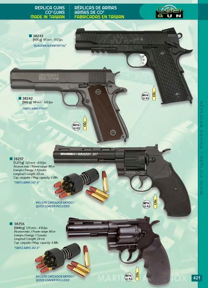 arms gas guns 3614 STEEL BALLS PISTOLS CO2 Cybergun Cutlery