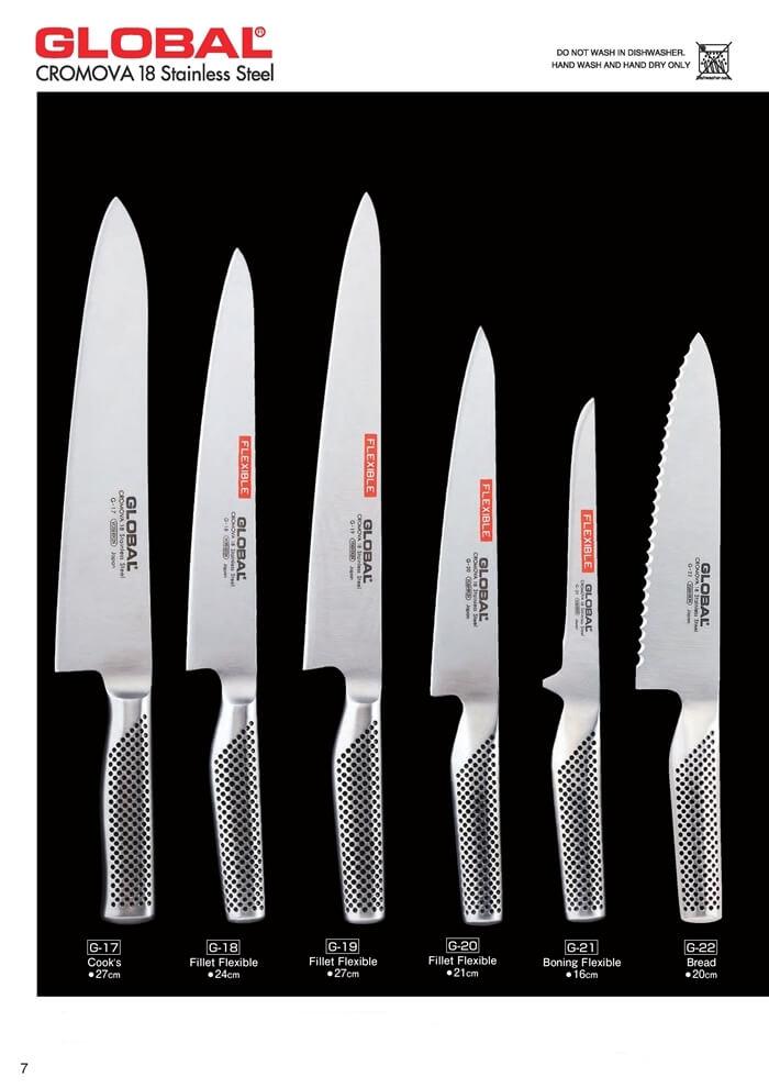 GLOBAL JAPANESE KNIVES GLOBAL professional knives butcher, G
