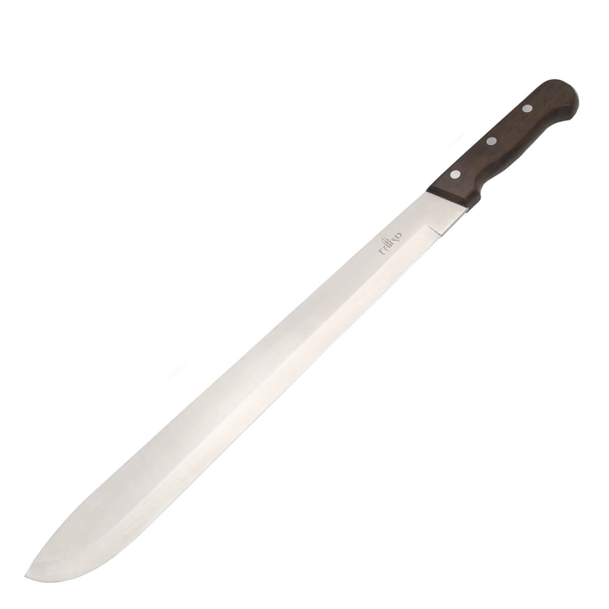 Machete latino con hoja de 45 cm y mango de madera