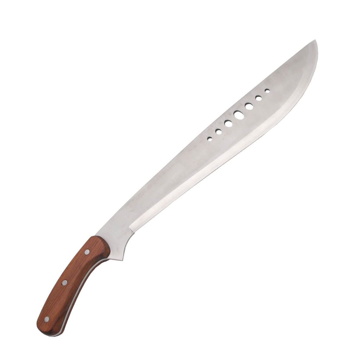 Machete latino con hoja de 40 cm y mango de madera