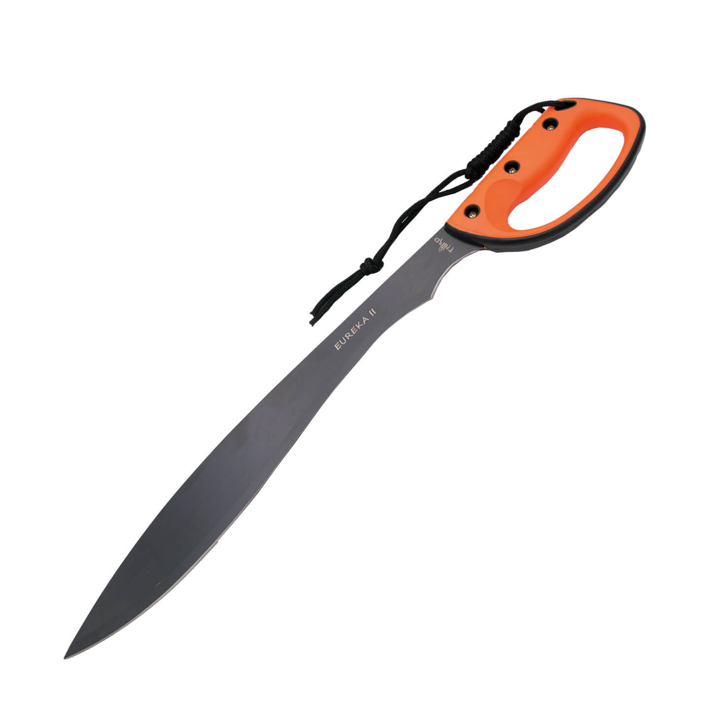 Machete cortacañas grande de 61.5 cm con hoja negra y mango de A...