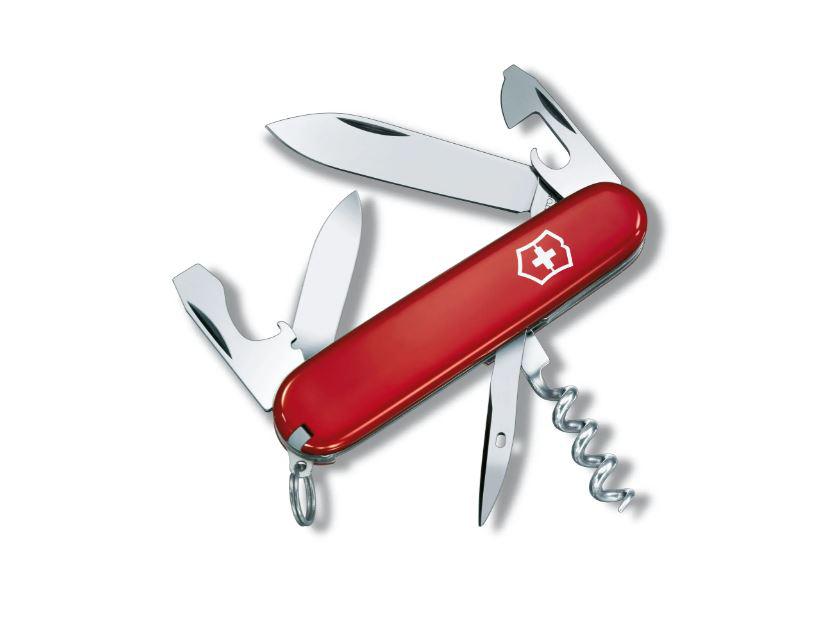 Multiusos Victorinox Tourist roja con 12 usos