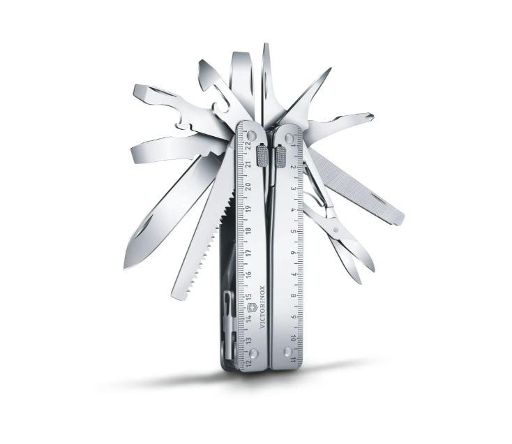 Alicate multiusos Victorinox Swiss Tool X con funda de nylon negro
