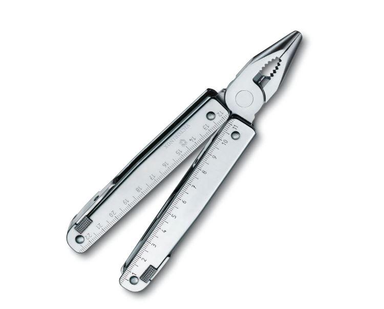 Alicate multiusos Victorinox Swiss Tool X con funda de nylon negro