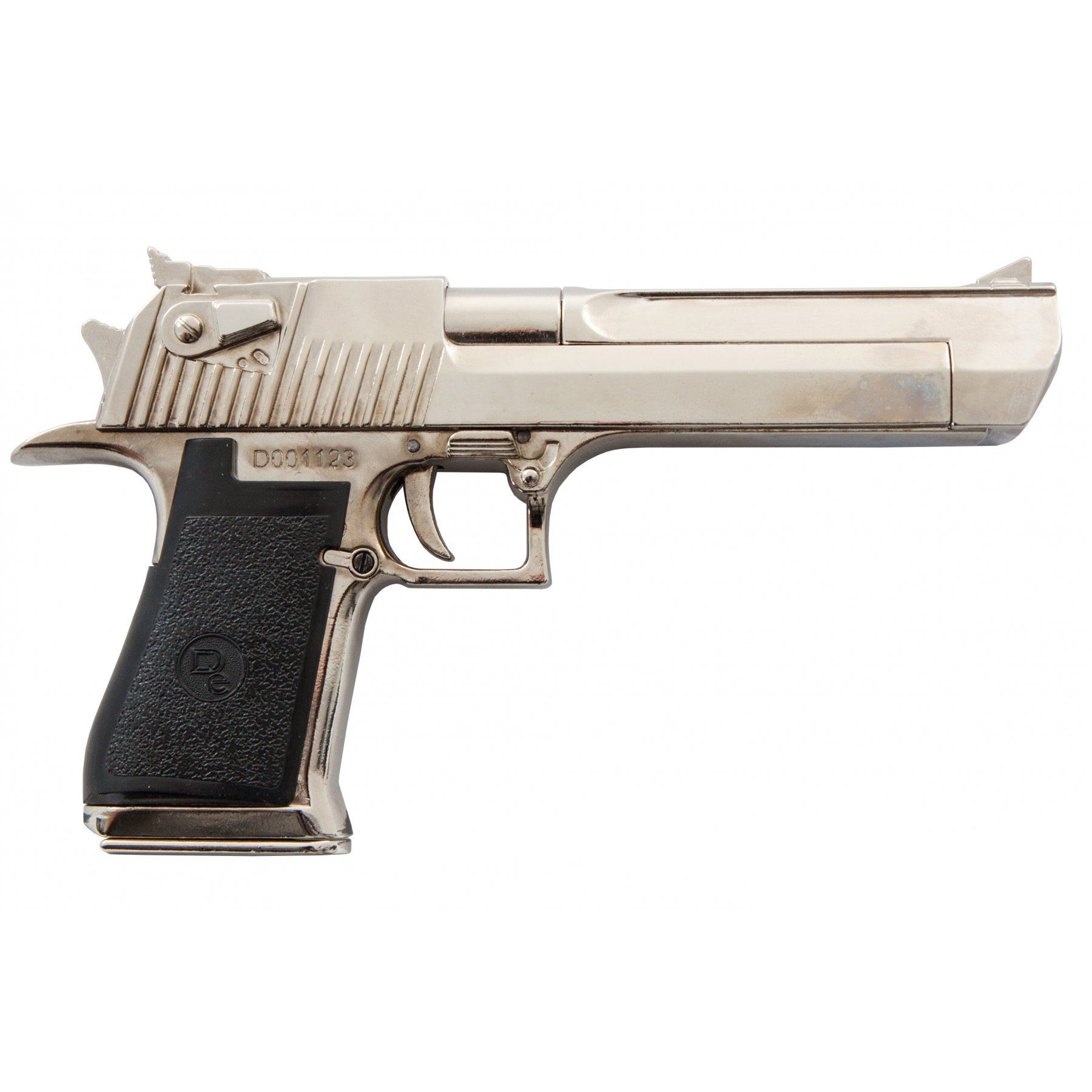 Réplica pistola semiautomática, USA-Israel 1982 de metal y plástico