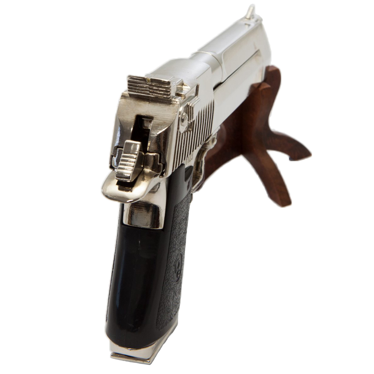 Réplica pistola semiautomática, USA-Israel 1982 de metal y plástico