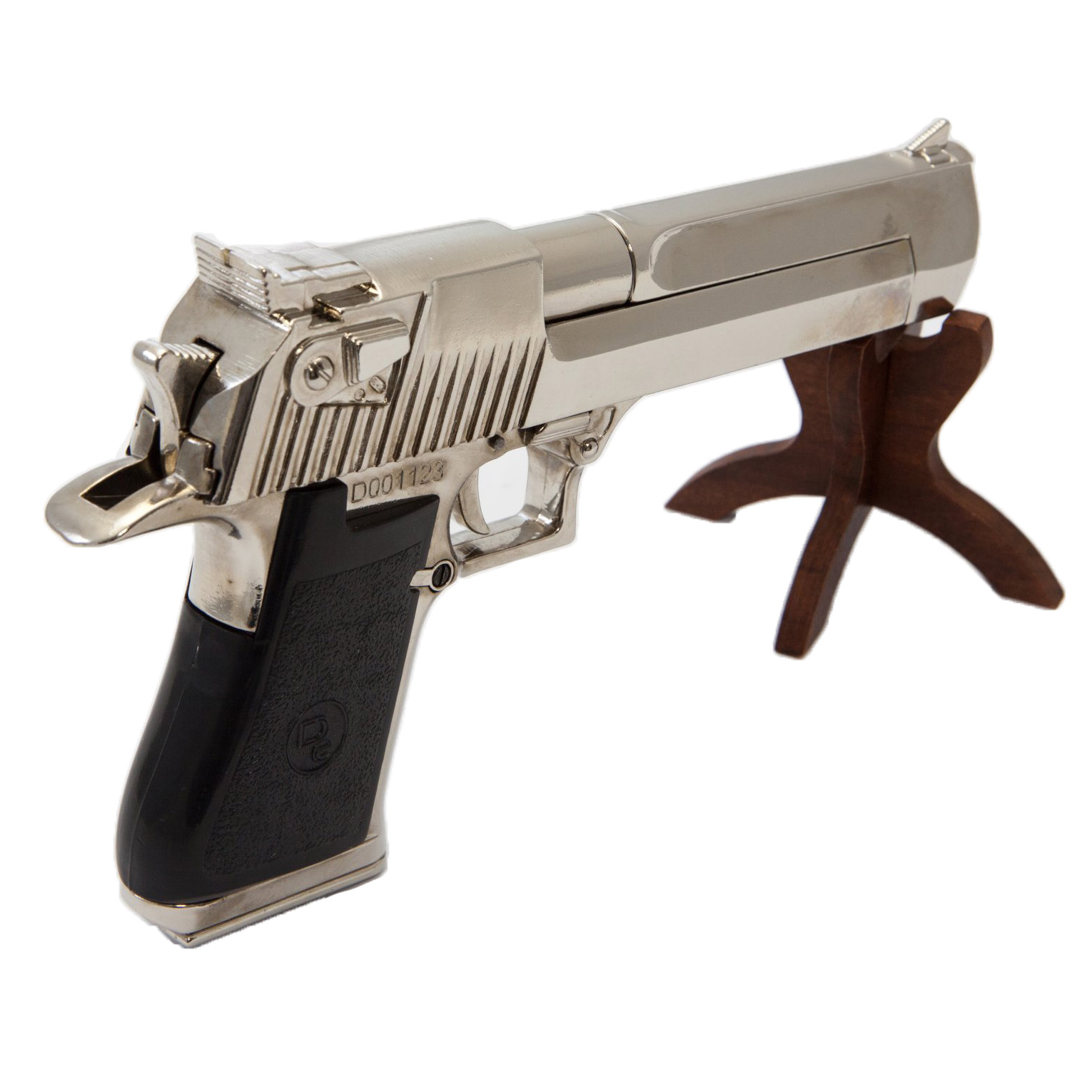 Réplica pistola semiautomática, USA-Israel 1982 de metal y plástico