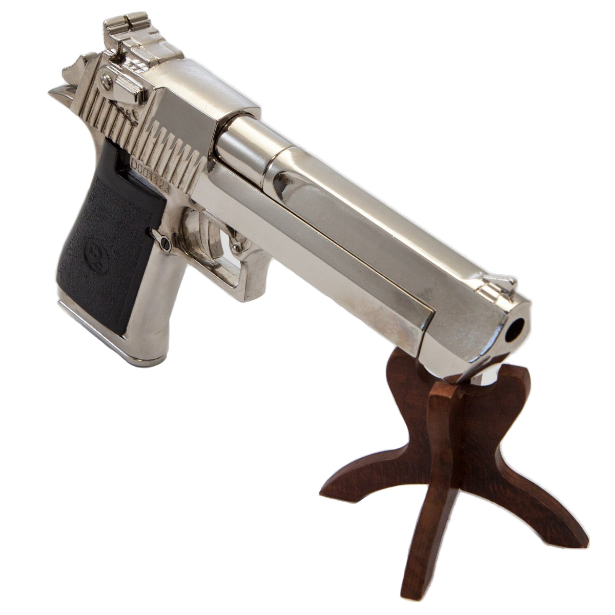 Réplica pistola semiautomática, USA-Israel 1982 de metal y plástico