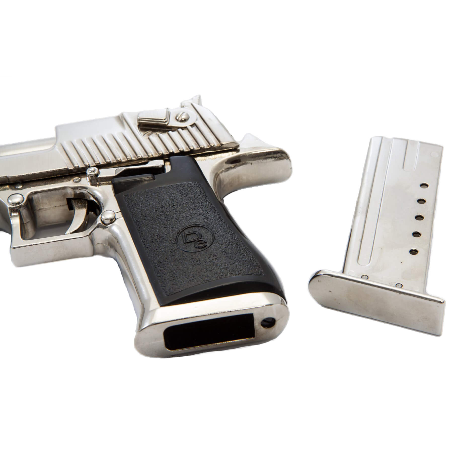 Réplica pistola semiautomática, USA-Israel 1982 de metal y plástico