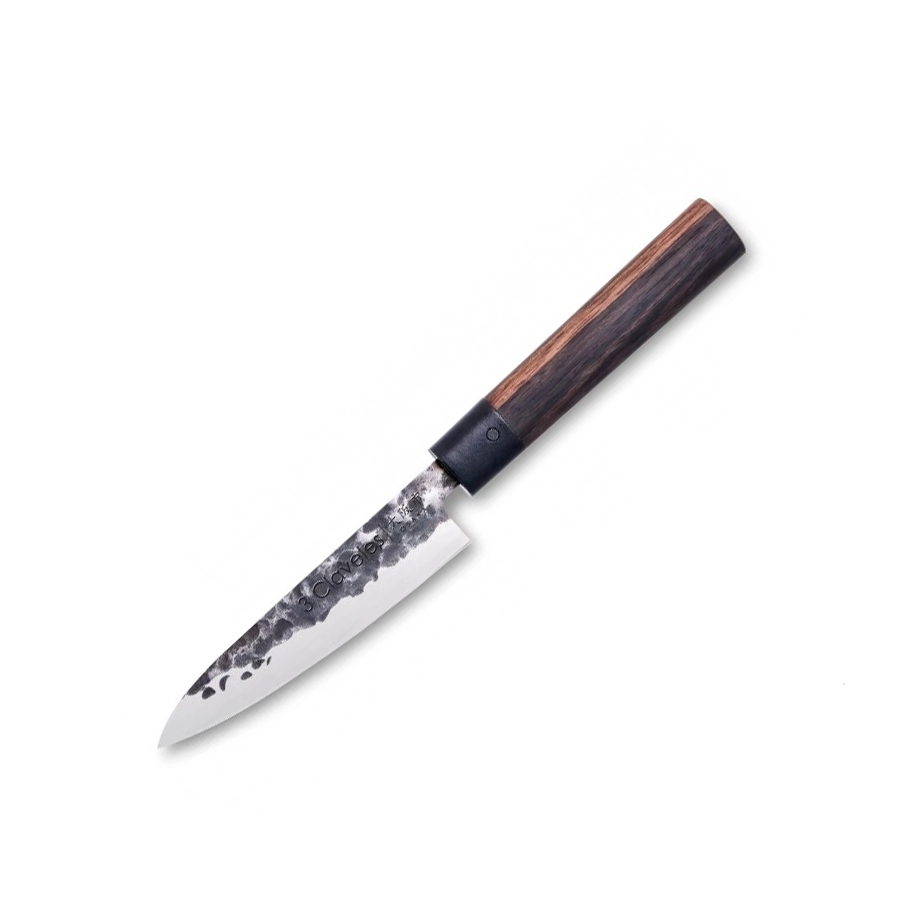 Cuchillo de verduras 3 Claveles Osaka con mango de madera de gran...