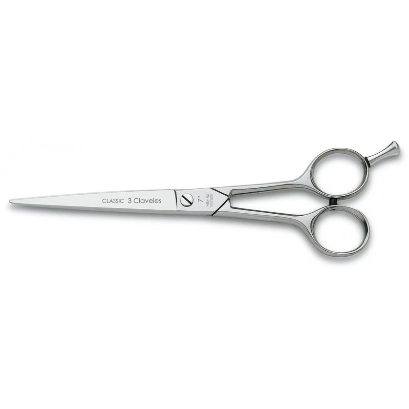 Tijera de peluqueria ST Classic 7" con filo microdentado 3 Clavel...