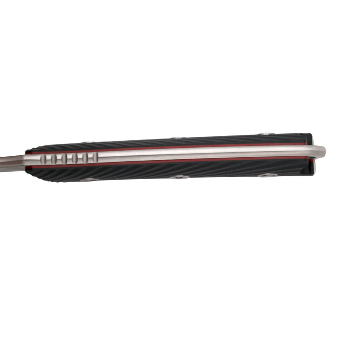 Cuchillo táctico con cachas de G10m negro hoja de 11.5 cm y funda kydex