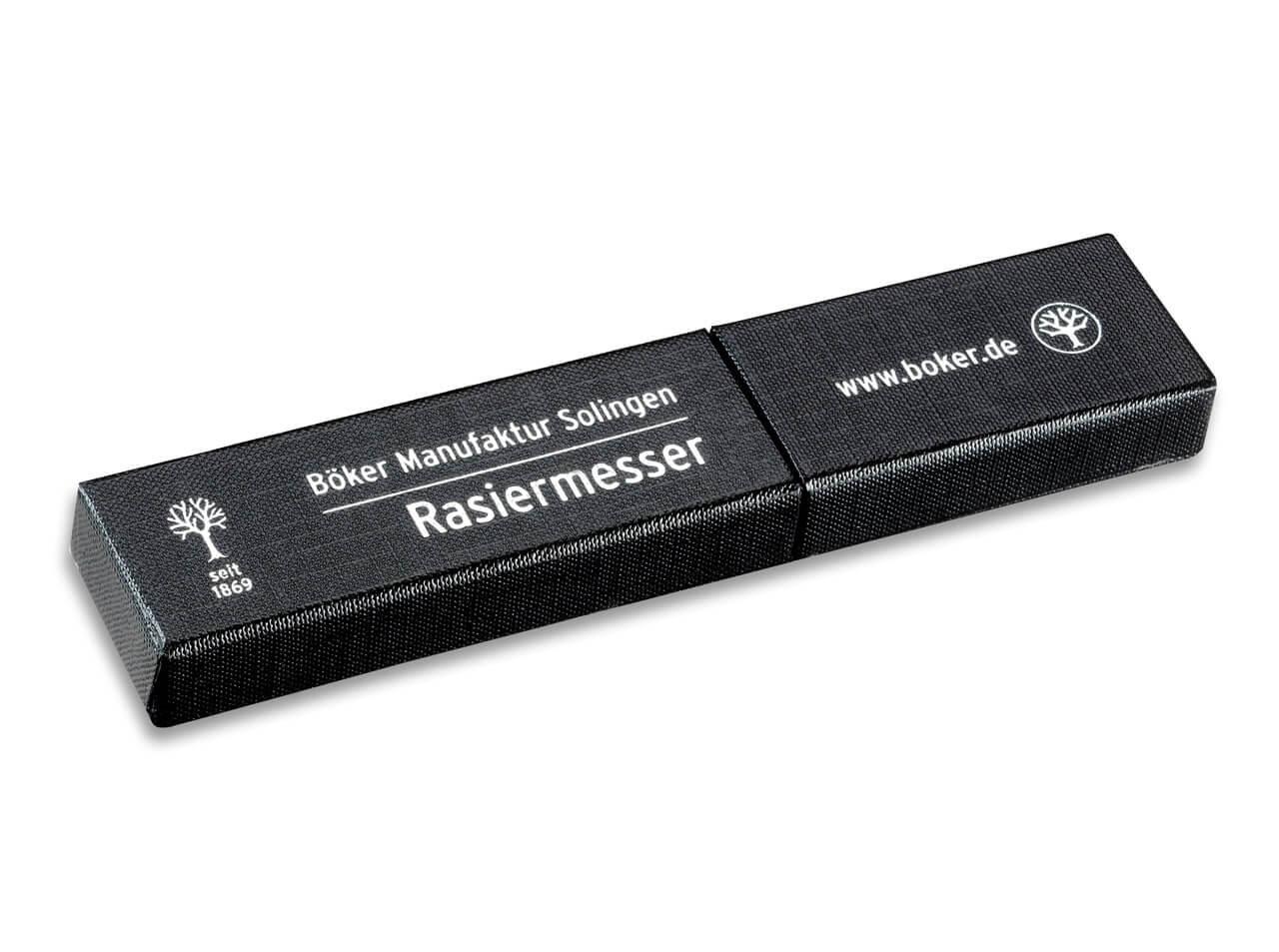 Navaja de afeitar Böker Manufaktur Solingen Elite Carbon 3.0