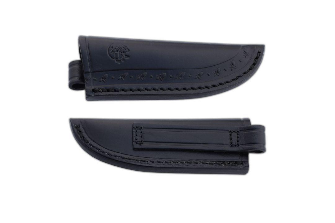 JV Chacal mini cuchillo de cuello con cachas de micarta verde y negro