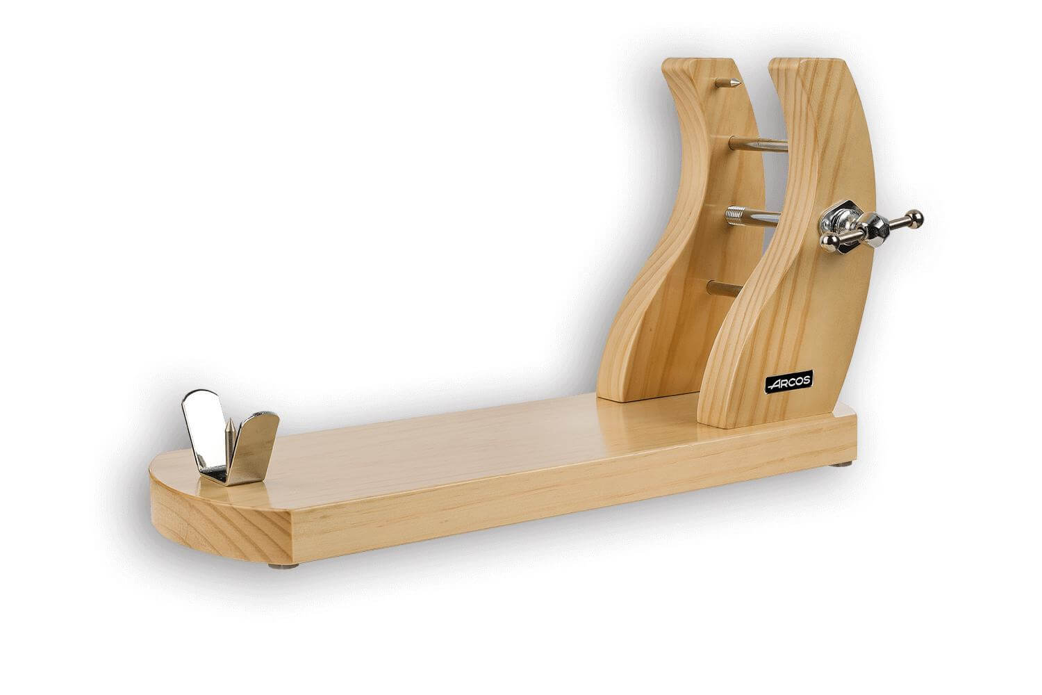Soporte jamonero de madera de pino lacado Arcos