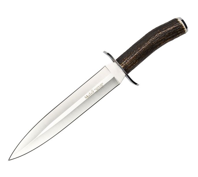 Muela de caza Muela Vikingo 23A con mango de asta de ciervo