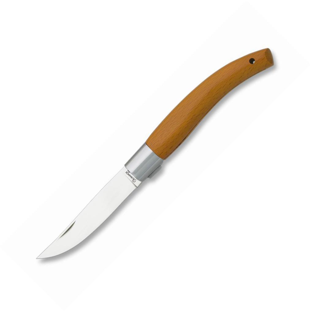 Navaja Albainox con mango de madera, bloqueo girolock y hoja de 7...