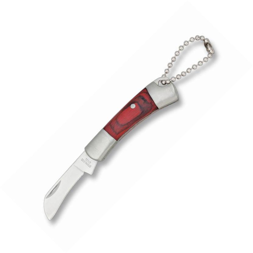 Navaja cadena de bolas, mango de estamina y hoja de 3.6 cm