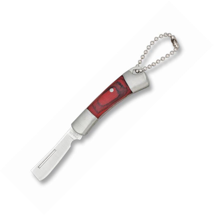 Navaja llavero Albainox con cadena de bolas y hoja de 3,06 cm