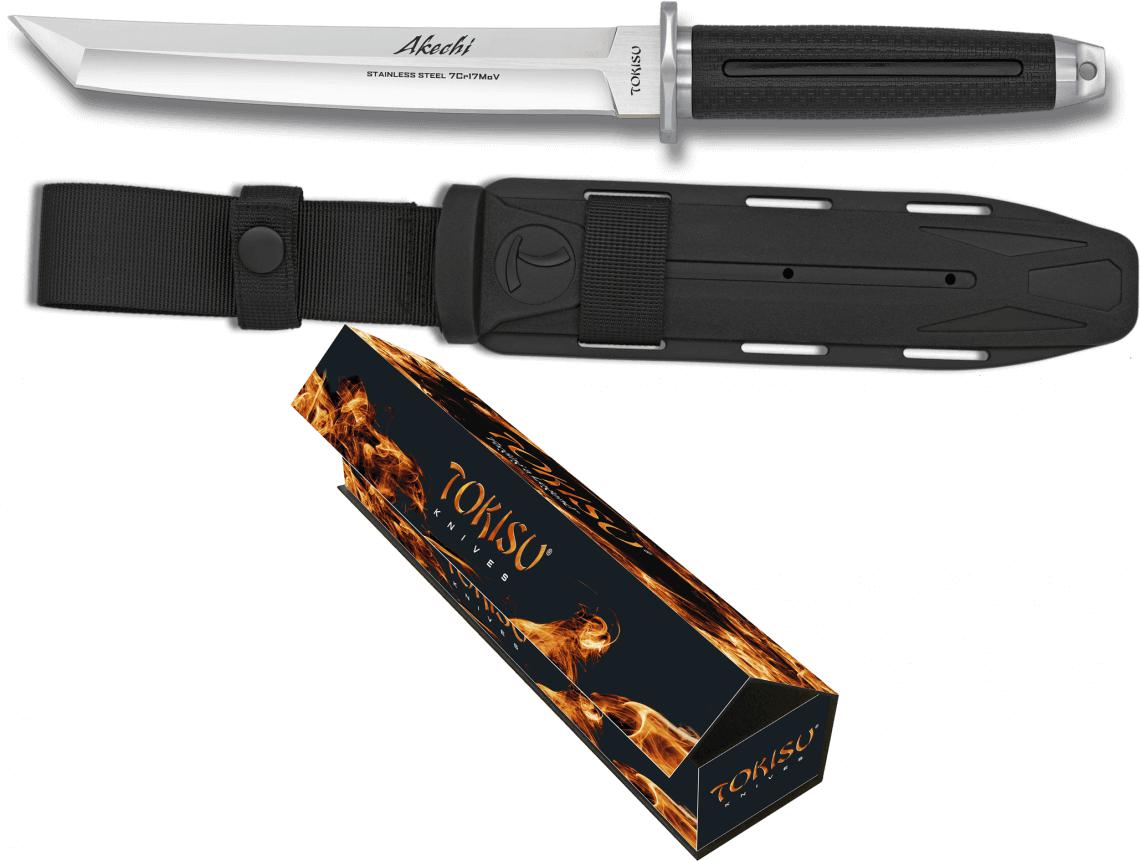 Cuchillo TOKISU Akechi. Hoja de 19.4 cm