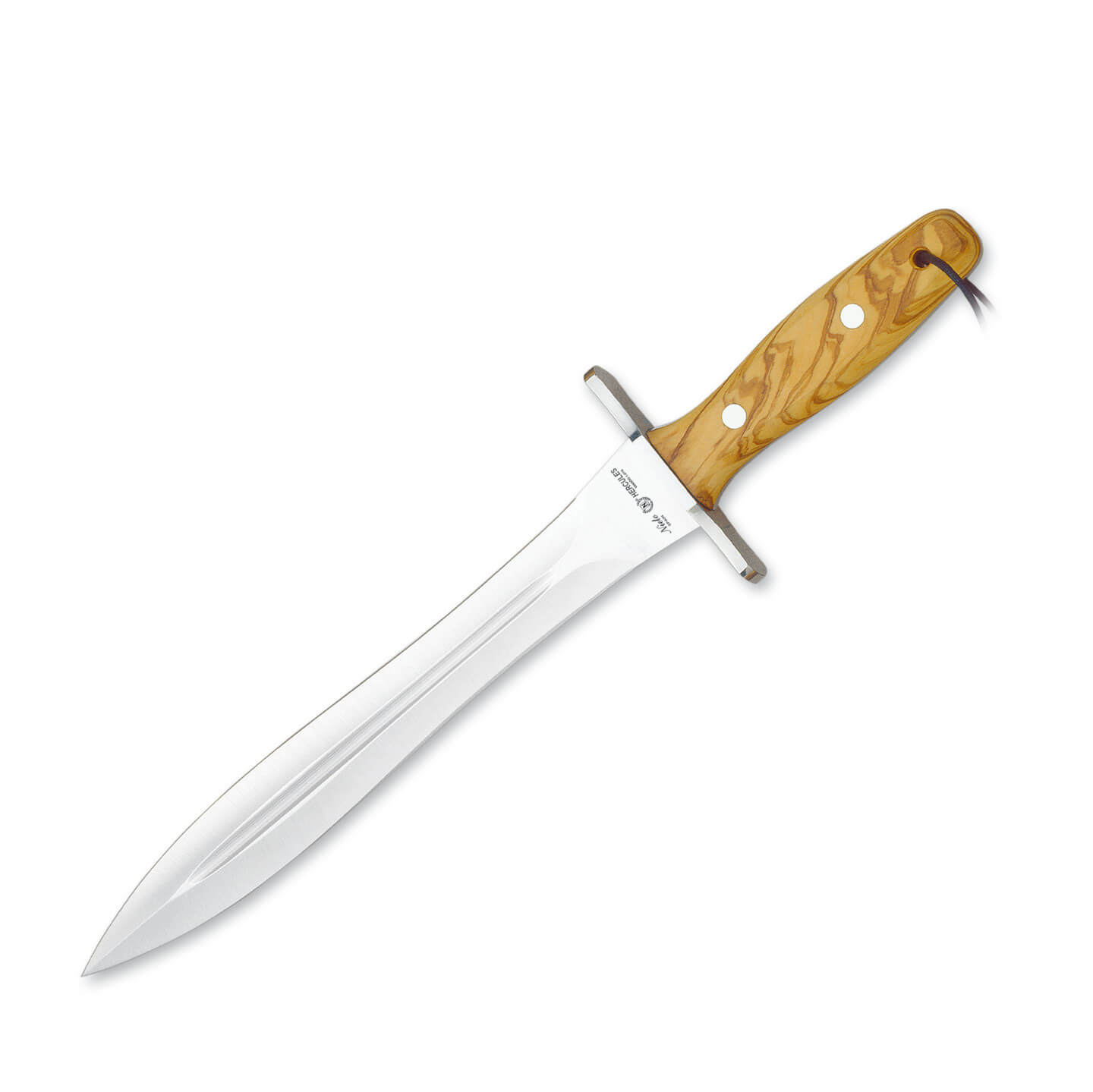 Cuchillo de caza Nieto Hércules con mango de madera de olivo y h...