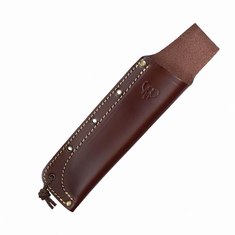 Cuchillo Bushcraft Sanabria yute marrón Cudeman