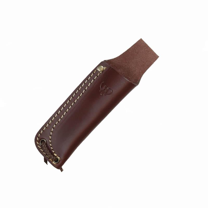 Cuchillo Bushcraft Sanabria II yute marrón Cudeman