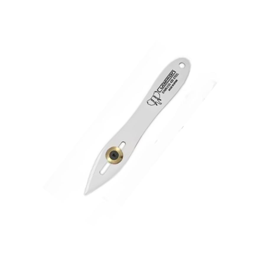 Cuchillo lanzador Cudeman color gris. Acero 420. 15 cm