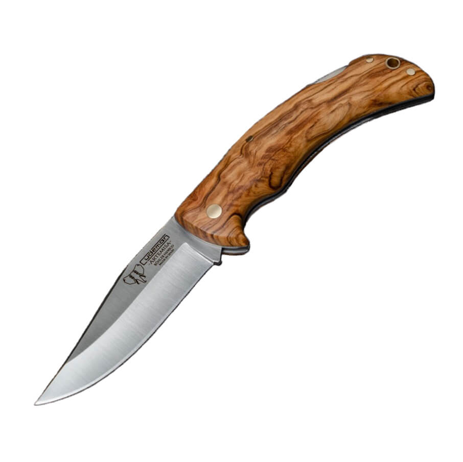 Navaja de caza Cudeman Artemisa con hoja de acero Böhler N690Co ...