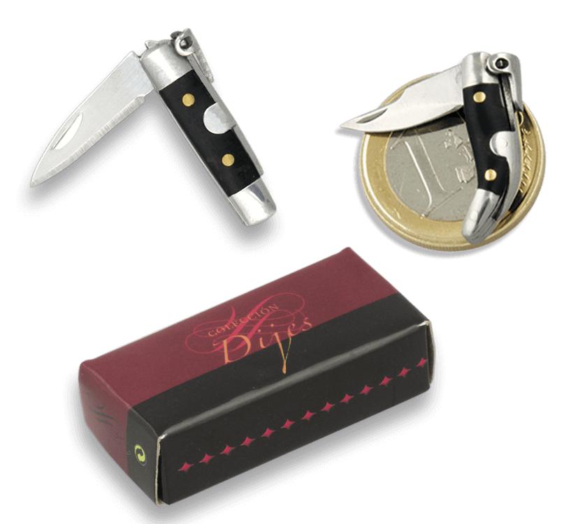 Navaja miniatura DIJE Albainox de tipo Machete con hoja de 1,7 cm