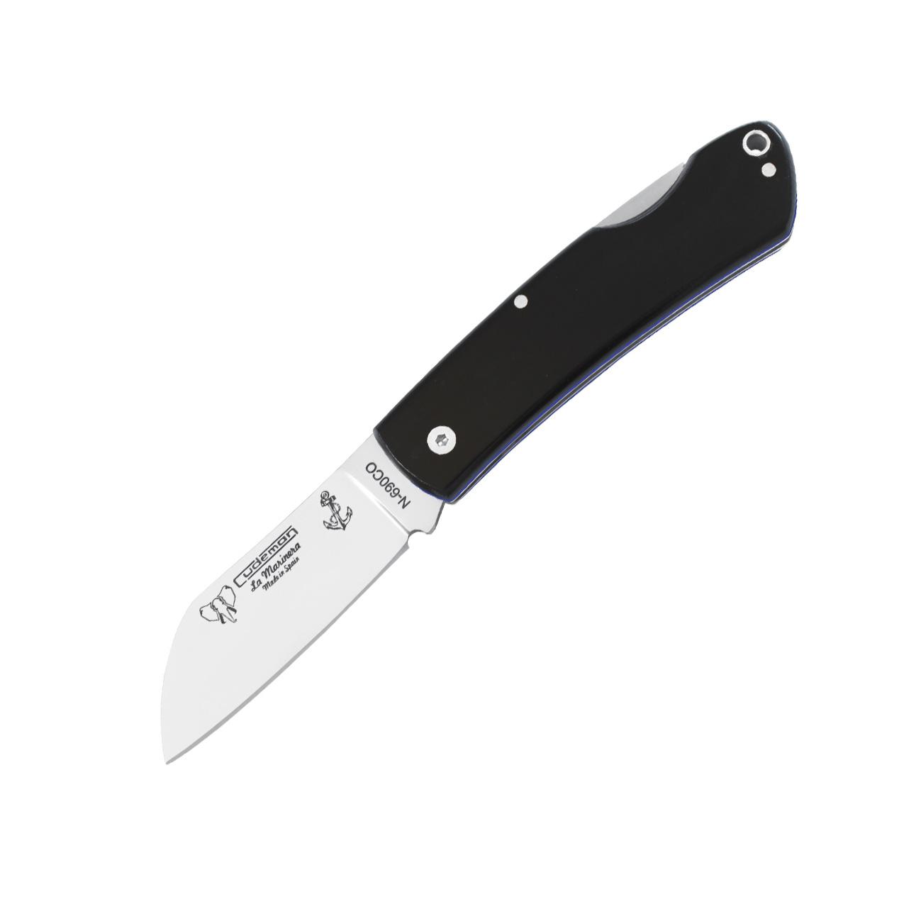 Navaja mod. La marinera Cudeman. Mango en micarta negra pulida. F...