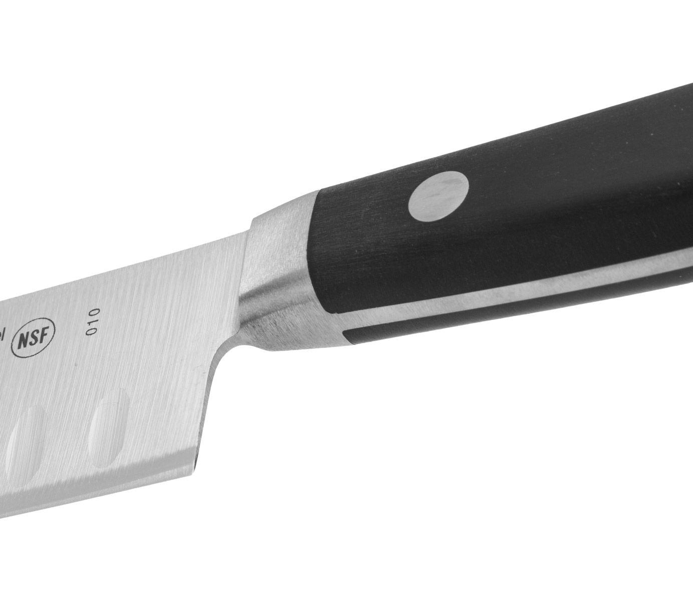 Cuchillo santoku de 14 cm con mango de polipropileno negro Arcos Opera