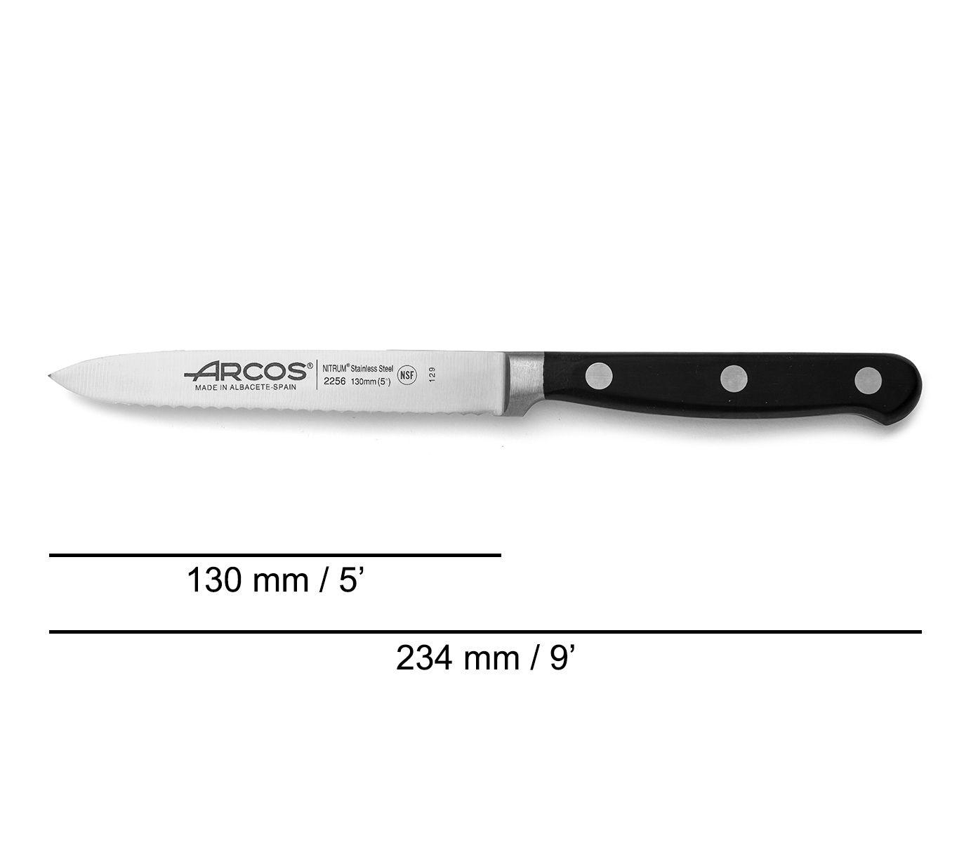 Cuchillo tomatero Arcos Opera con hoja de 130 mm