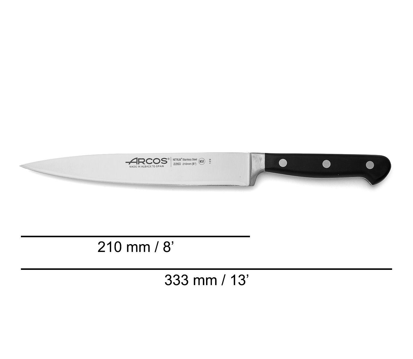Cuchillo trinchante Arcos Opera con hoja de 210 mm