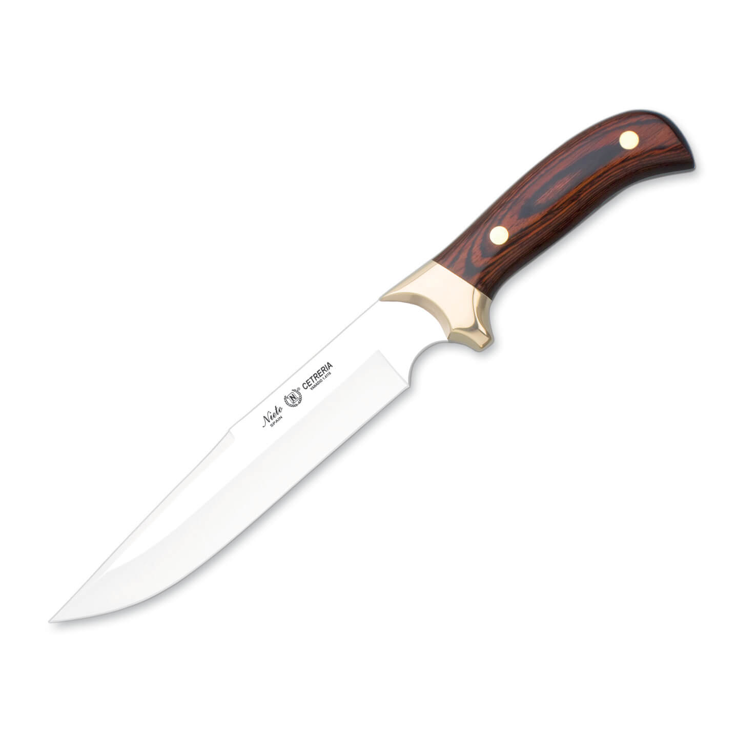 Cuchillo de caza Nieto Cetreria con mango de estamina y hoja de 2...