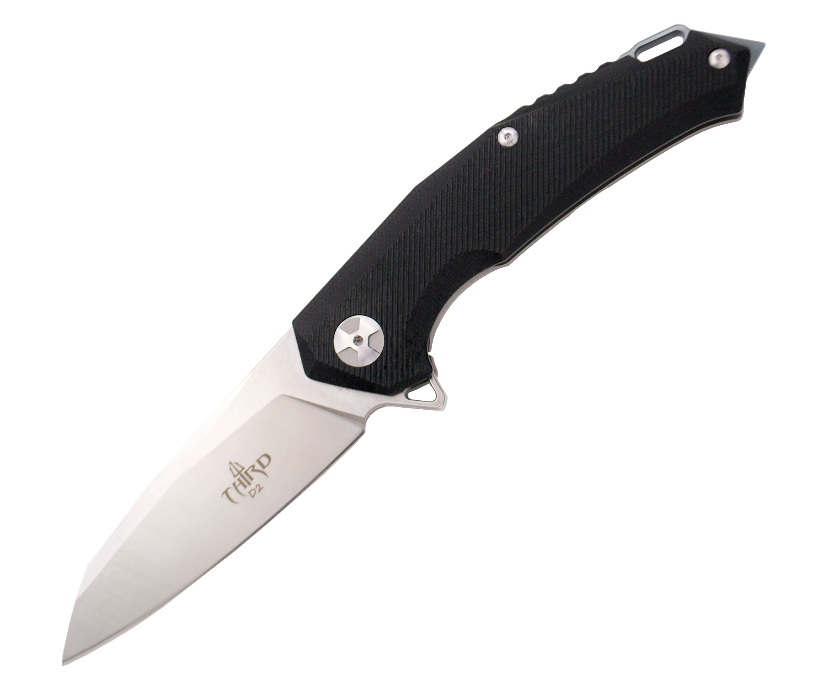 Navaja edición limitada con mango de G10 negro y titanio apertur...