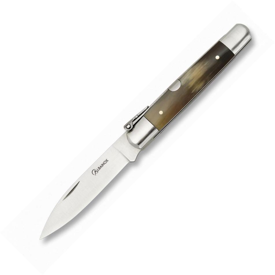 Navaja Albainox MACHETE Nº00 con mango de asta de toro y hoja de...