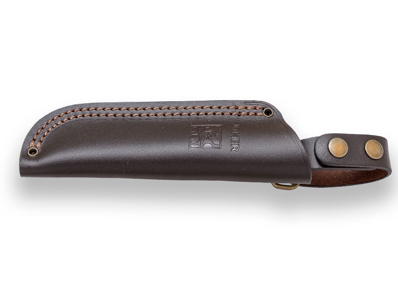 Cuchillo bushcraft Joker Nessmuk S con mango de madera de abedul