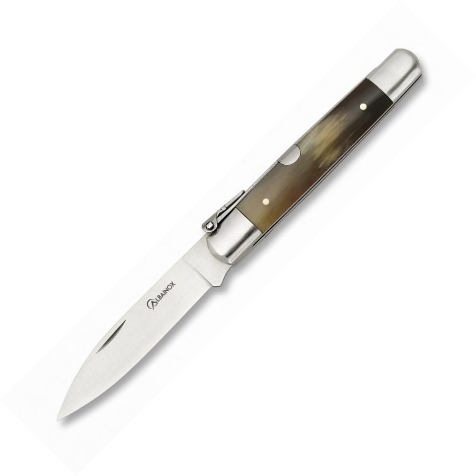 Navaja de Albainox MACHETE nº1 con mango de asta de toro y hoja ...