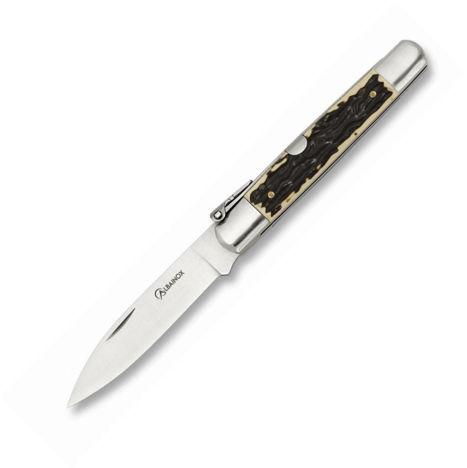 Navaja MACHETE Nº00 con mango de imitación de ciervo, hoja de 7...