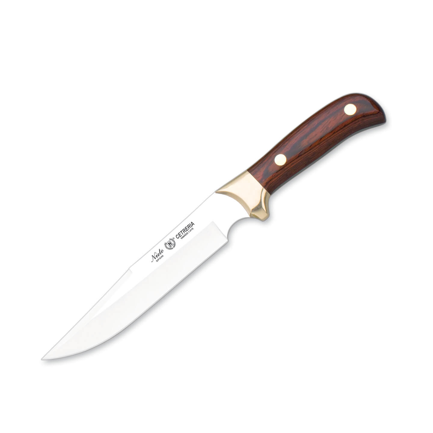 Cuchillo de caza Nieto Cetreria con mango de estamina y hoja de 1...