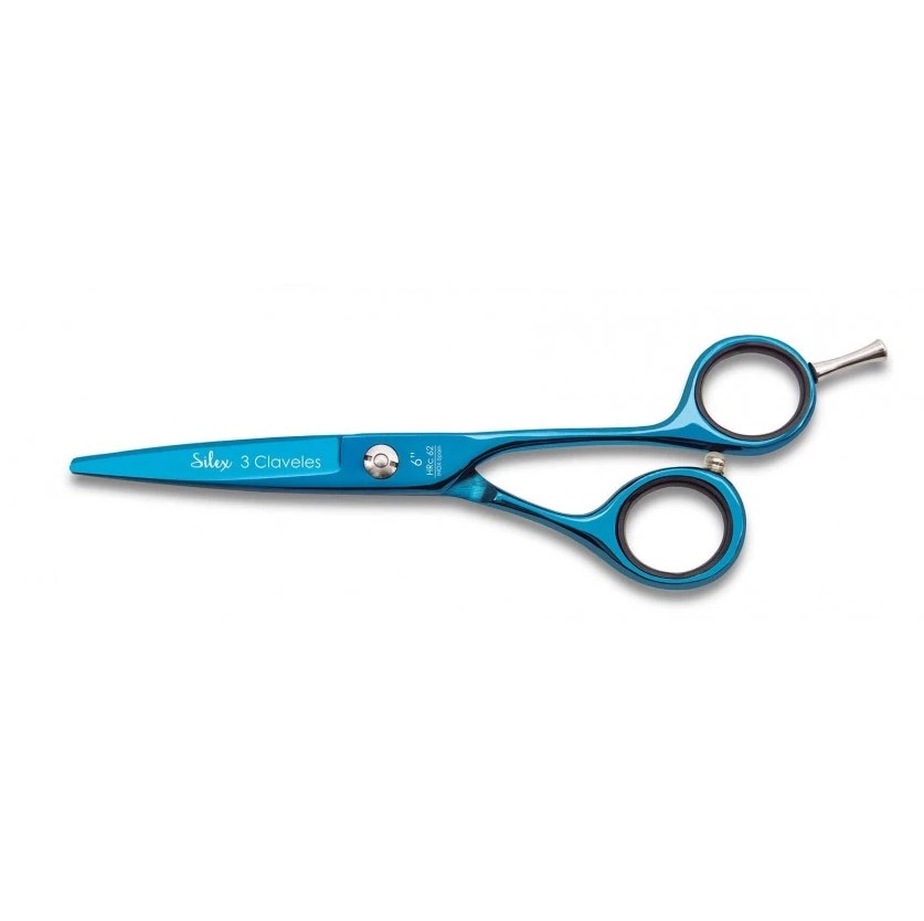 Tijera de peluqueria Silex Tin 6" con recubrimiento PVD de Nitrur...