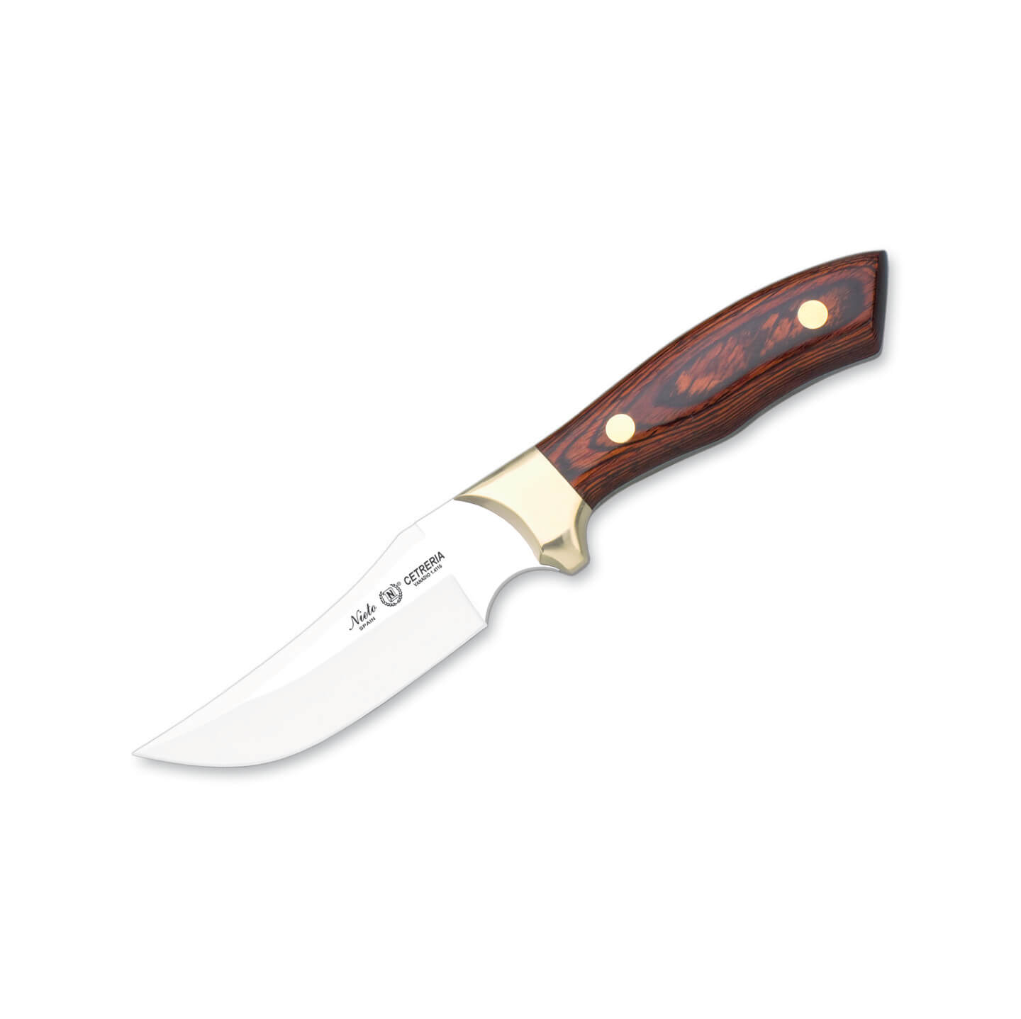 Cuchillo de caza Nieto Cetreria con mango de estamina y hoja de 1...