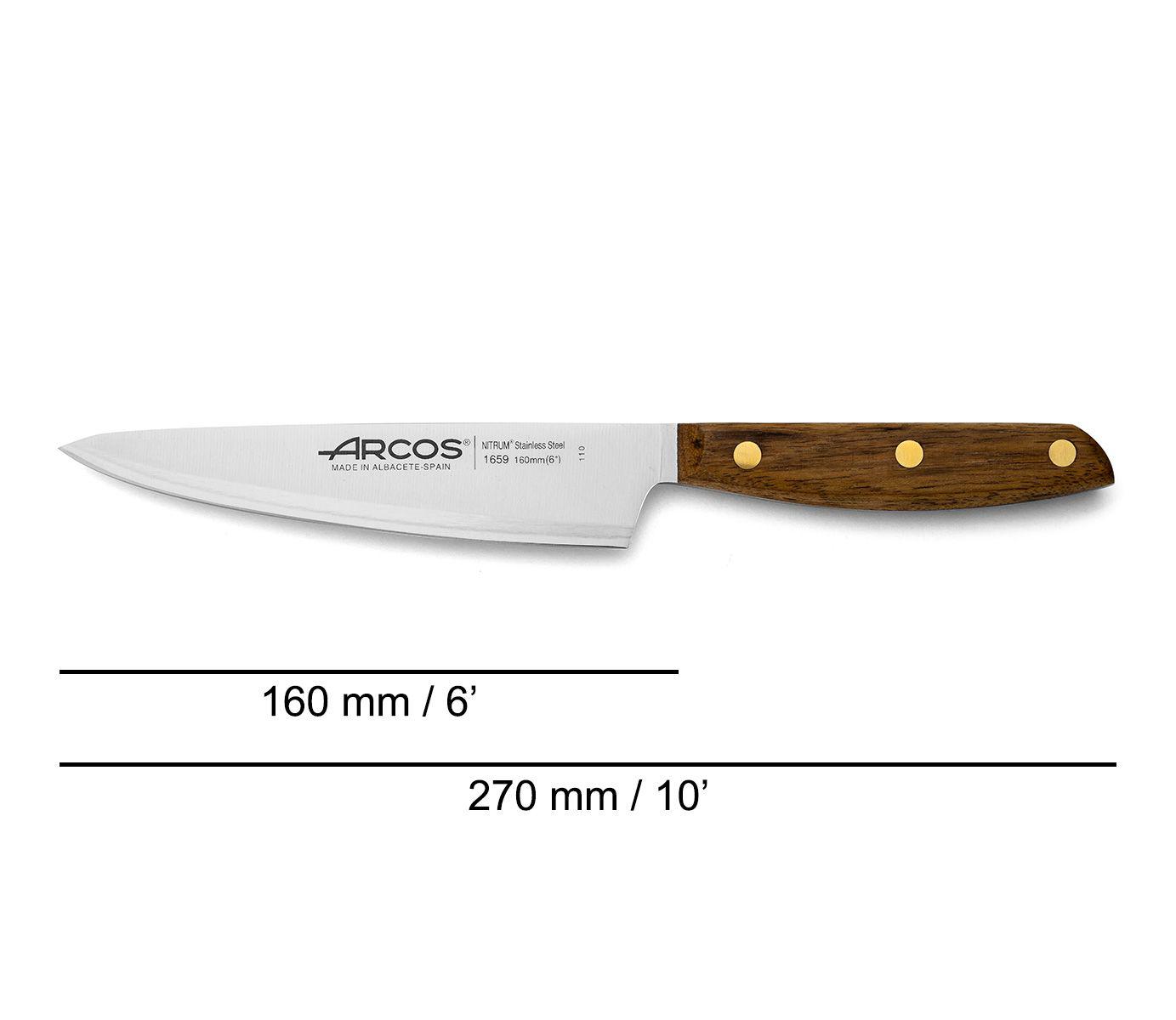 Cuchillo cocinero 16 cm Arcos Nórdika