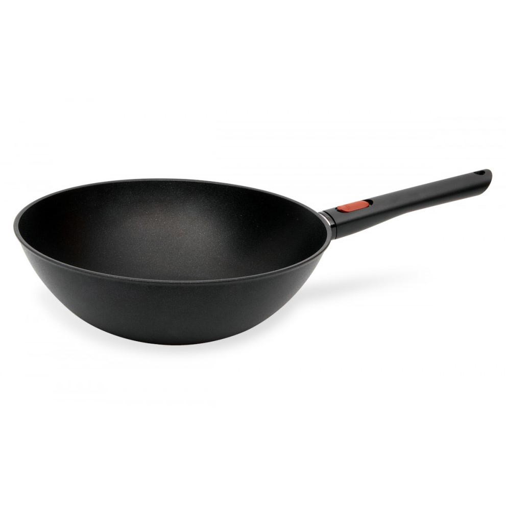 Woll Eco Lite Wok 30 cm plaque induction, gaz et vitrocéramique