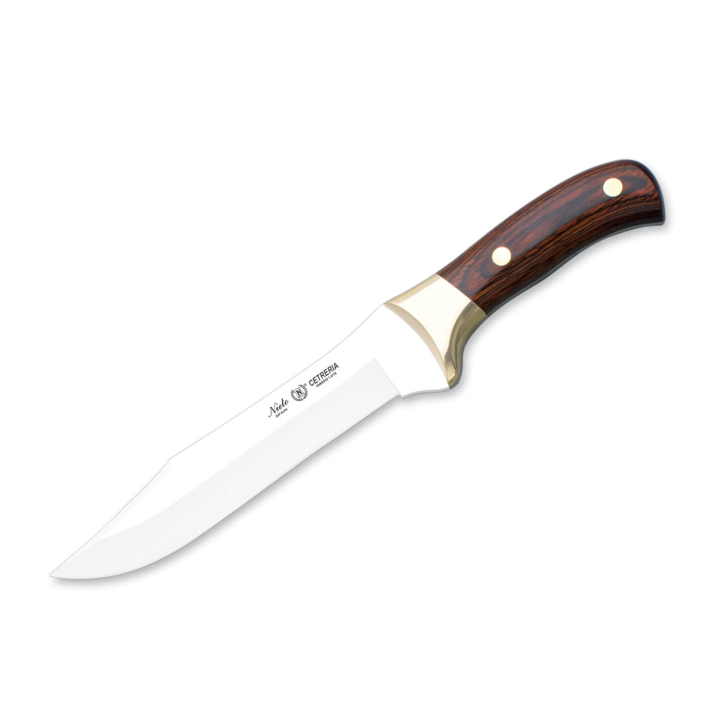 Cuchillo de caza Nieto Cetreria con mango de estamina y hoja de 1...