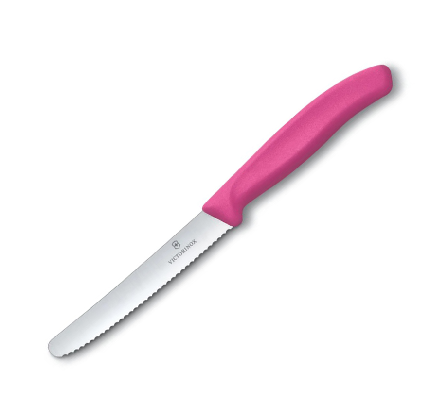 Cuchillo para tomate Victorinox Swiss Classic filo dentado mango ...