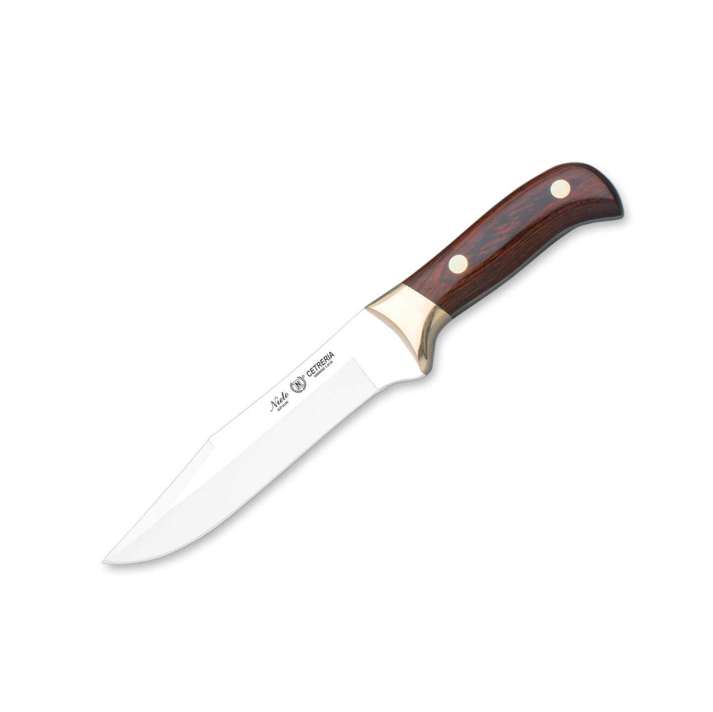 Cuchillo de caza Nieto Cetreria con mango de estamina y hoja de 1...
