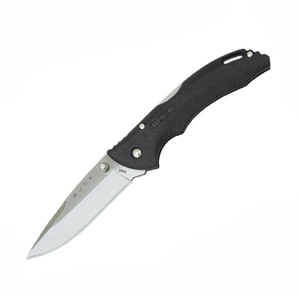 Navaja de bolsillo Buck Bantam BLW con mango de nylon GRN negro y...